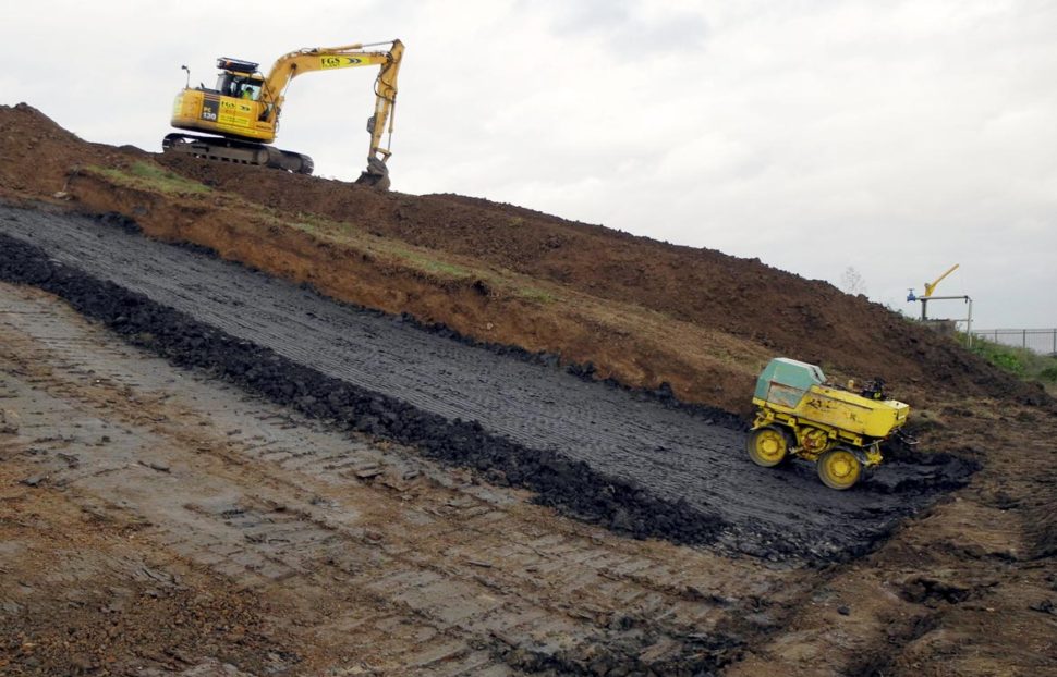 excavation and placement